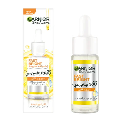 Garnier Fast Bright 3 Vitamin C - Booster Serum - 15ml